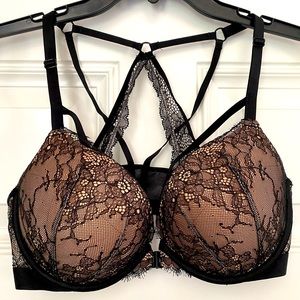 Victoria Secret Black Lace Push-up Bra